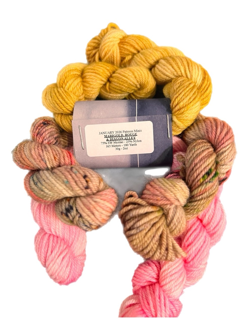 NWT A Homespun House Mini Yarn Skeins - Picture 2 of 2
